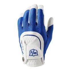 Wilson Staff Fit All Gloves Men's -Fine Golf Store Wilson Staff Fit All Blue Black 0