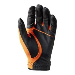 Wilson Staff Fit All Gloves Men's -Fine Golf Store Wilson Staff Fit All Orange Black 1