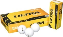Wilson Ultra 500 Golf Balls 15 Pack -Fine Golf Store Wilson Ultra 500 Distance White Golf Balls