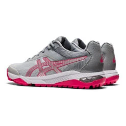 Asics Women's Gel-Course Ace Spikeless Golf Shoes -Fine Golf Store Women Gel Course Ace grey prink V1 lrg 3