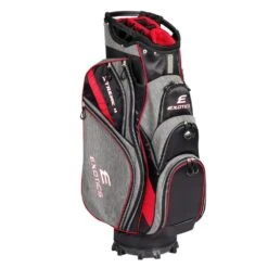 Tour Edge Exotics Xtreme 4 Cart Bags -Fine Golf Store Xtreme 4 Cart Bag Black Scratch Plaid Red