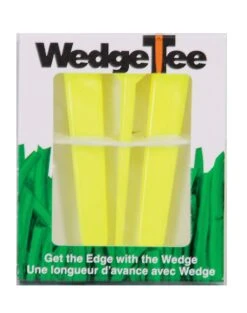 Wedge Tees Golf Tee, Divot Repair & Groove Cleaner Combo -Fine Golf Store Yellow Pack