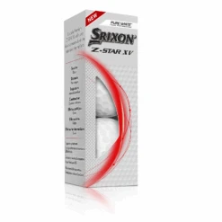 Srixon Z-Star XV Tour Golf Balls 26 Srixon Z-Star XV Tour Golf Balls -Fine Golf Store Z STARXV8 Sleeve PureWhite FLIP reflection