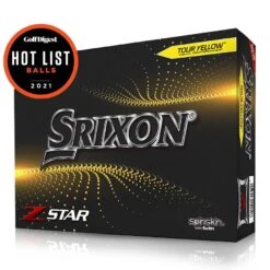 Srixon Z-Star Tour Golf Balls 24 Srixon Z-Star Tour Golf Balls -Fine Golf Store ZStarYellow0