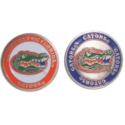 NCAA Double Sided Collegiate Golf Ball Marker Coins -Fine Golf Store florida
