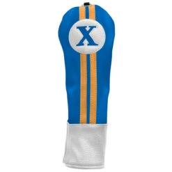 Sahara Retro Vintage #X Fairway Wood Headcovers -Fine Golf Store fw x hc royal yellow