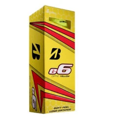 Bridgestone E6 Golf Balls -Fine Golf Store image 8 BSG e6 Yellow sleeve