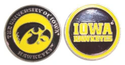 NCAA Double Sided Collegiate Golf Ball Marker Coins -Fine Golf Store iowa