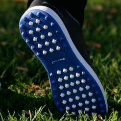 Orlimar Men's Spikeless Golf Shoes -Fine Golf Store orlimar black sole view 2 1