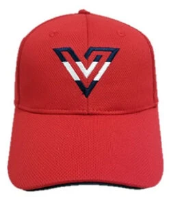 Volvik Hat Golf Structured Logo Hat / Cap -Fine Golf Store red 0