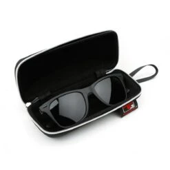 Tour Gear Polarized Sunglasses - Matte Black 10 Tour Gear Polarized Sunglasses - Matte Black -Fine Golf Store tg120552 polarized sunglasses case open 2