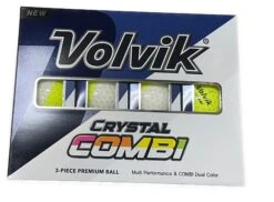 Volvik Crystal Combi Split Colored Golf Balls -Fine Golf Store yELLOW 0898cbe6 3fd4 42fb b744 4b71f5c4daca